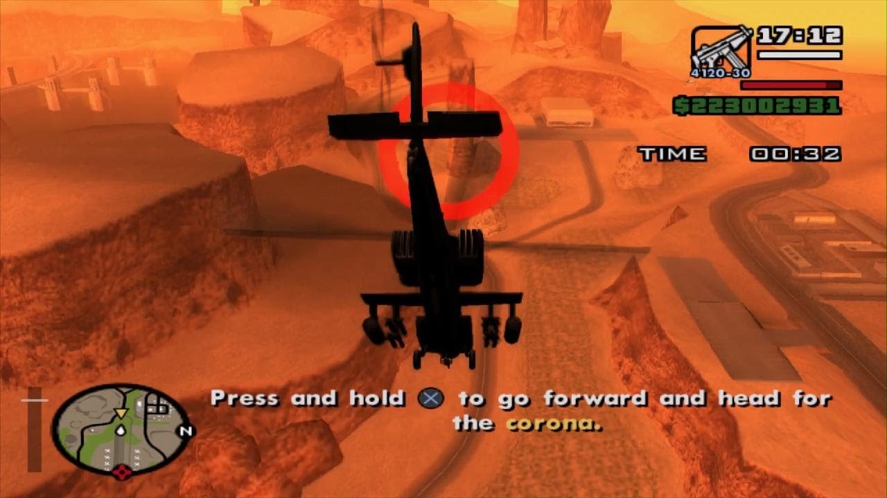 Gta San Andreas:Learning To Fly