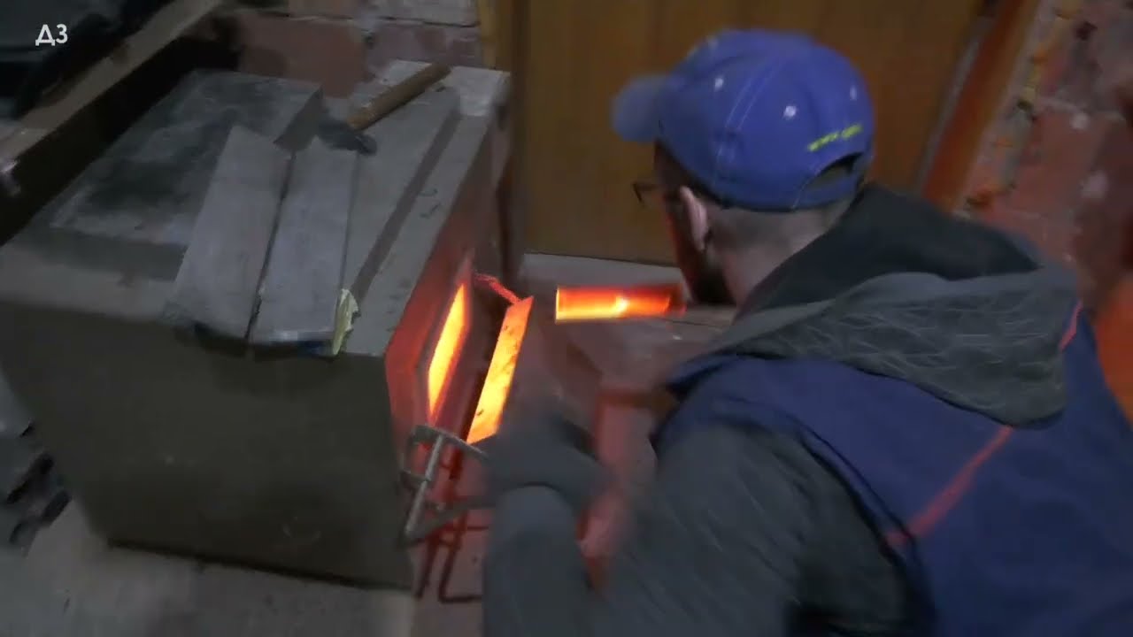 Kovanje i IZRADA NOŽEVA - KALJENJE VAZDUHOM  - jedinstveni kovački deo zanata ! ČELIK I SEČIVA