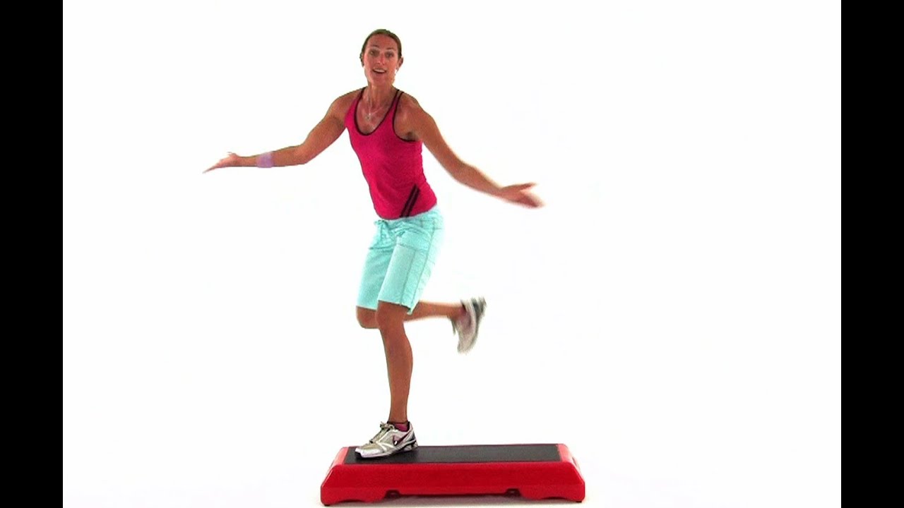Step Aerobic Fatburner - Block1 mit Jennifer Hößler