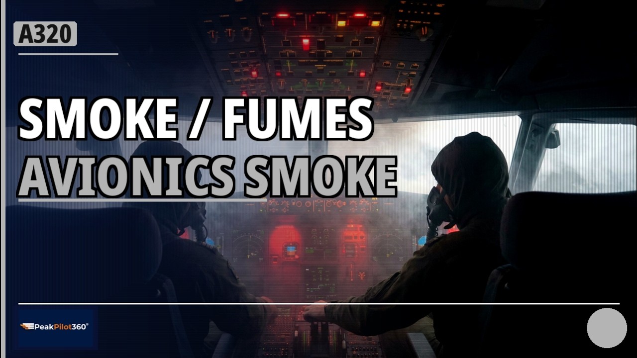 🔴 A320 Smoke, Fumes & Avionics Smoke — When Do You Declare MAYDAY?