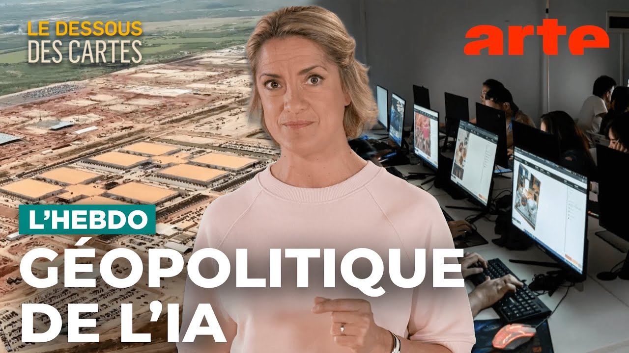 Intelligence artificielle : une compétition mondiale | Le dessous des cartes - ARTE