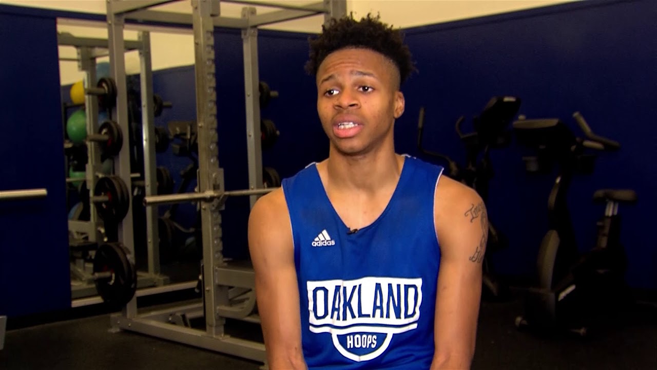 U.S. Bank Inspirational Athlete with DJ Leaks from Oakland BH 012719