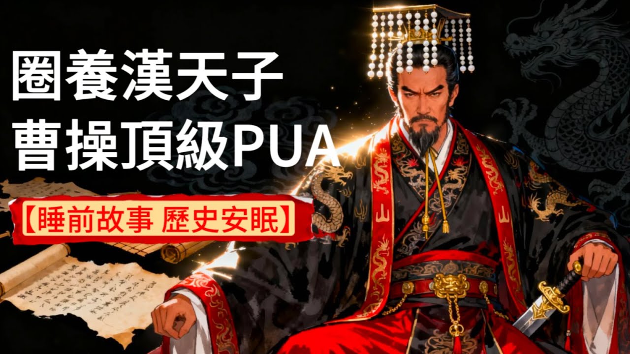 奸雄曹操：三國第一職場PUA大師，把天子當吉祥物玩弄於股掌，但爲何至死不肯稱帝？ | 睡前故事，歷史安眠