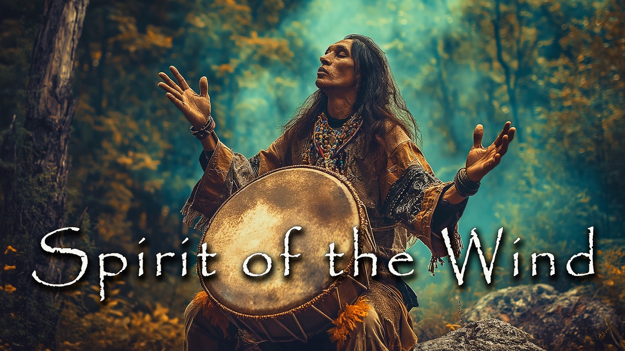 Spirit of the Wind 🌲 Powerful and Dynamic Shamanic Drumming ✨ Spiritual Tribal Music