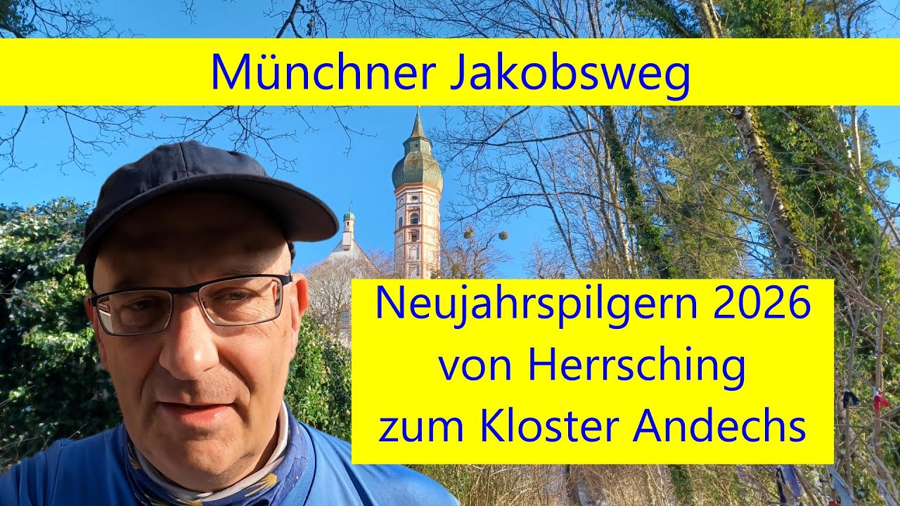 Neujahrspilgern 2026 auf dem Münchner Jakobsweg mit dem Münchner Pilgerstammtisch
