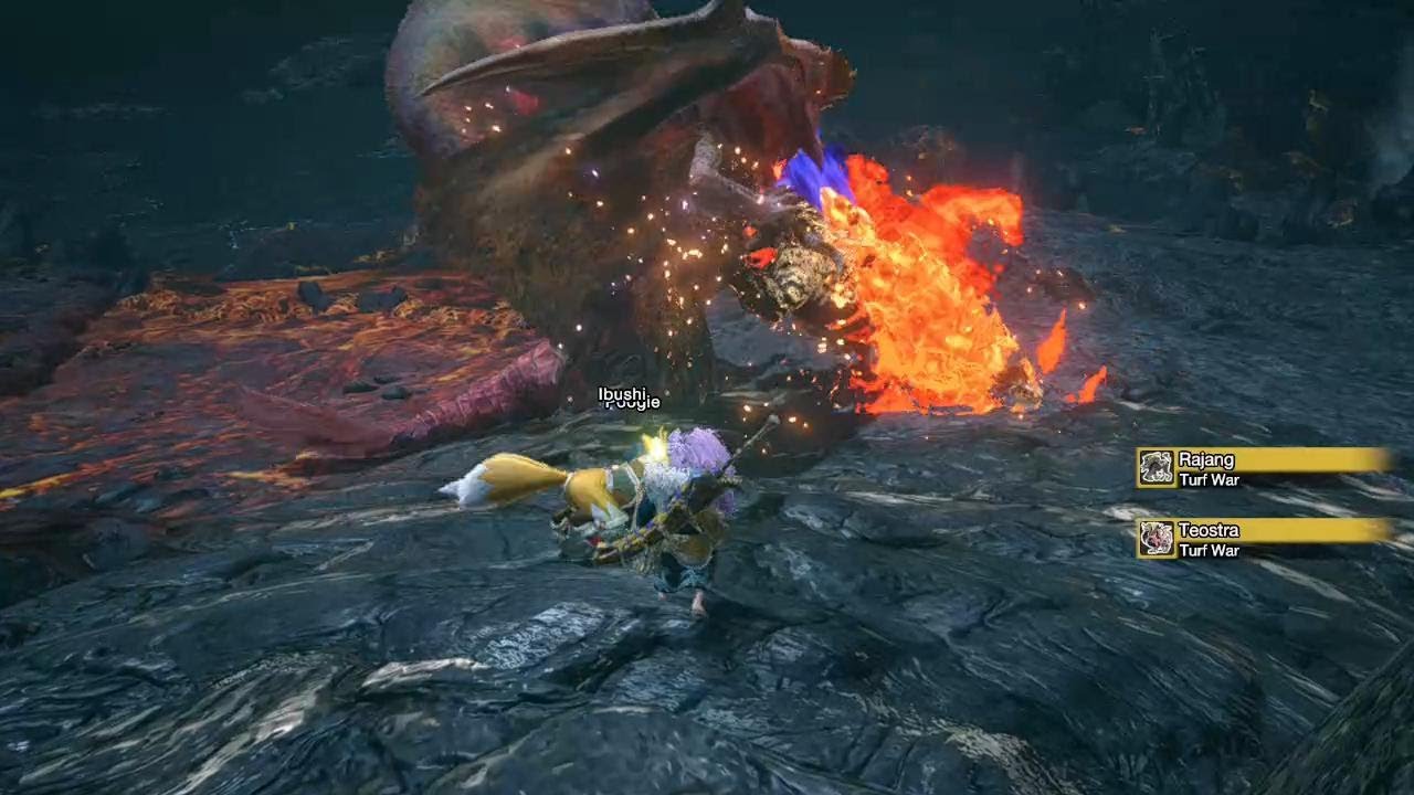 NEW Rajang VS Elder Dragons Turf War | MH Rise Sunbreak Update