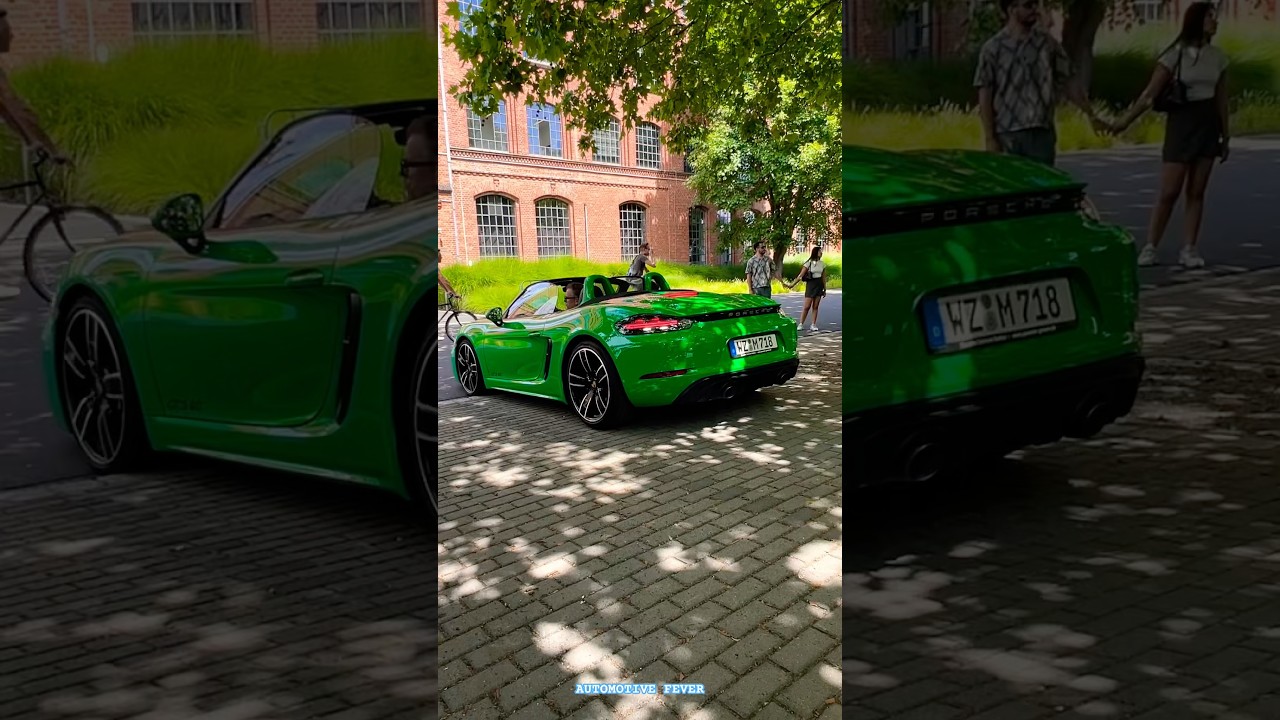 Porsche 718 Boxster GTS 4.0🔥 #porsche #718spyder #car #shorts #fy #yt #fyp #automobile #supercars