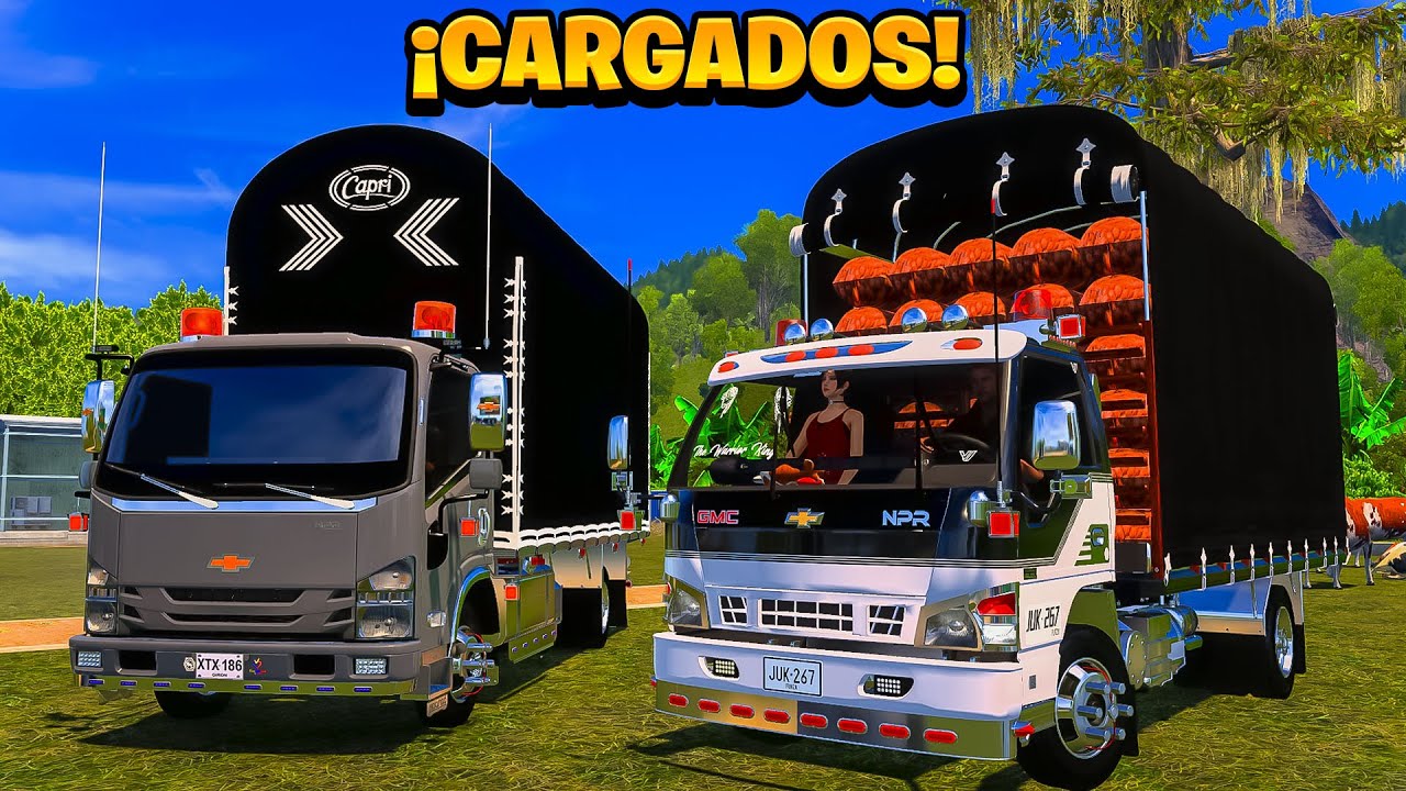¡GRAN DUELO CHEVROLET NPR VIEJA VS LA NUEVA! | American Truck Simulator