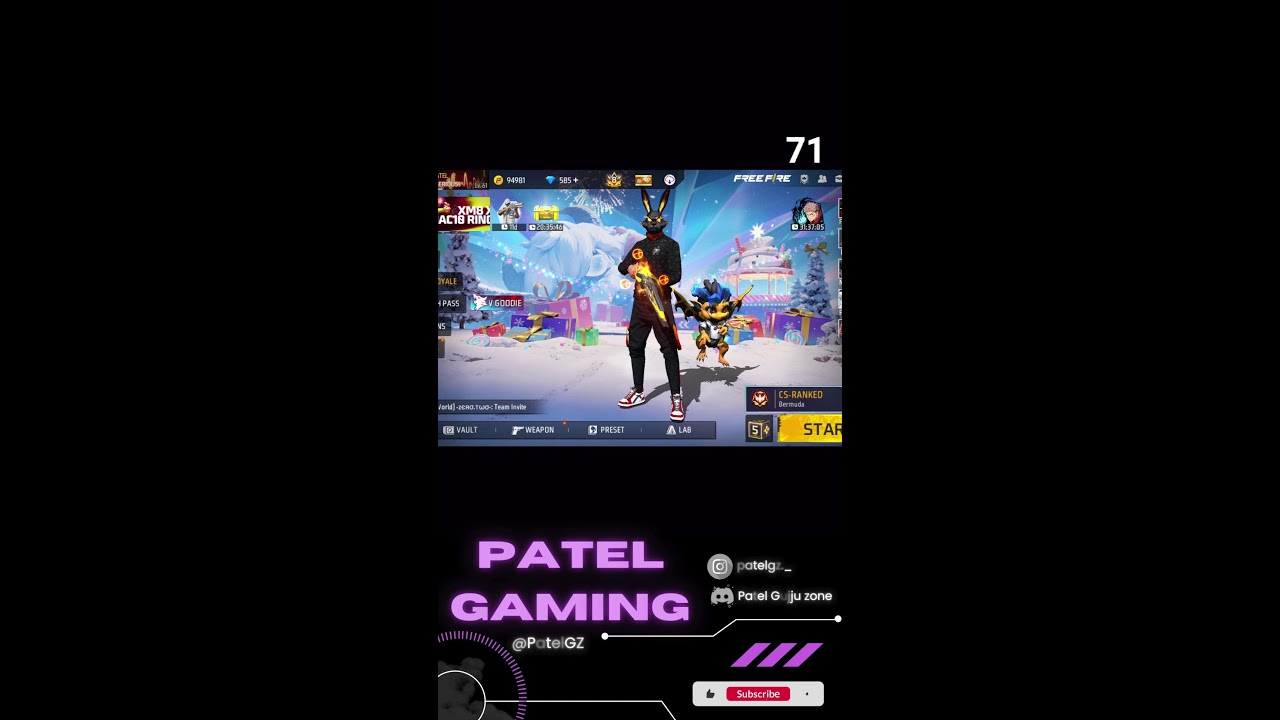 FREE FIRE MAX LIVE 🔥 PC EMULATOR | RANKED GRIND | HEADSHOT GAMEPLAY 