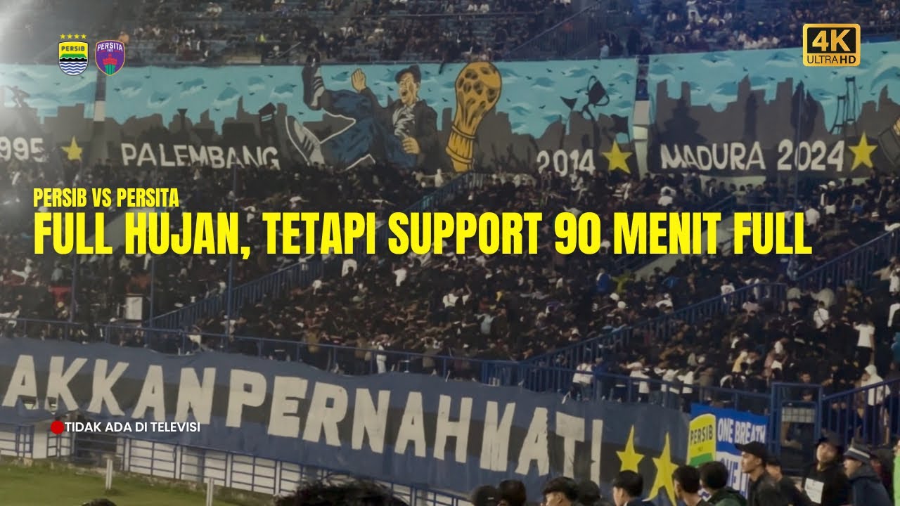 AKSI TRIBUN UTARA SAAT PERSIB VS PERSITA | BRI Super League 25/26