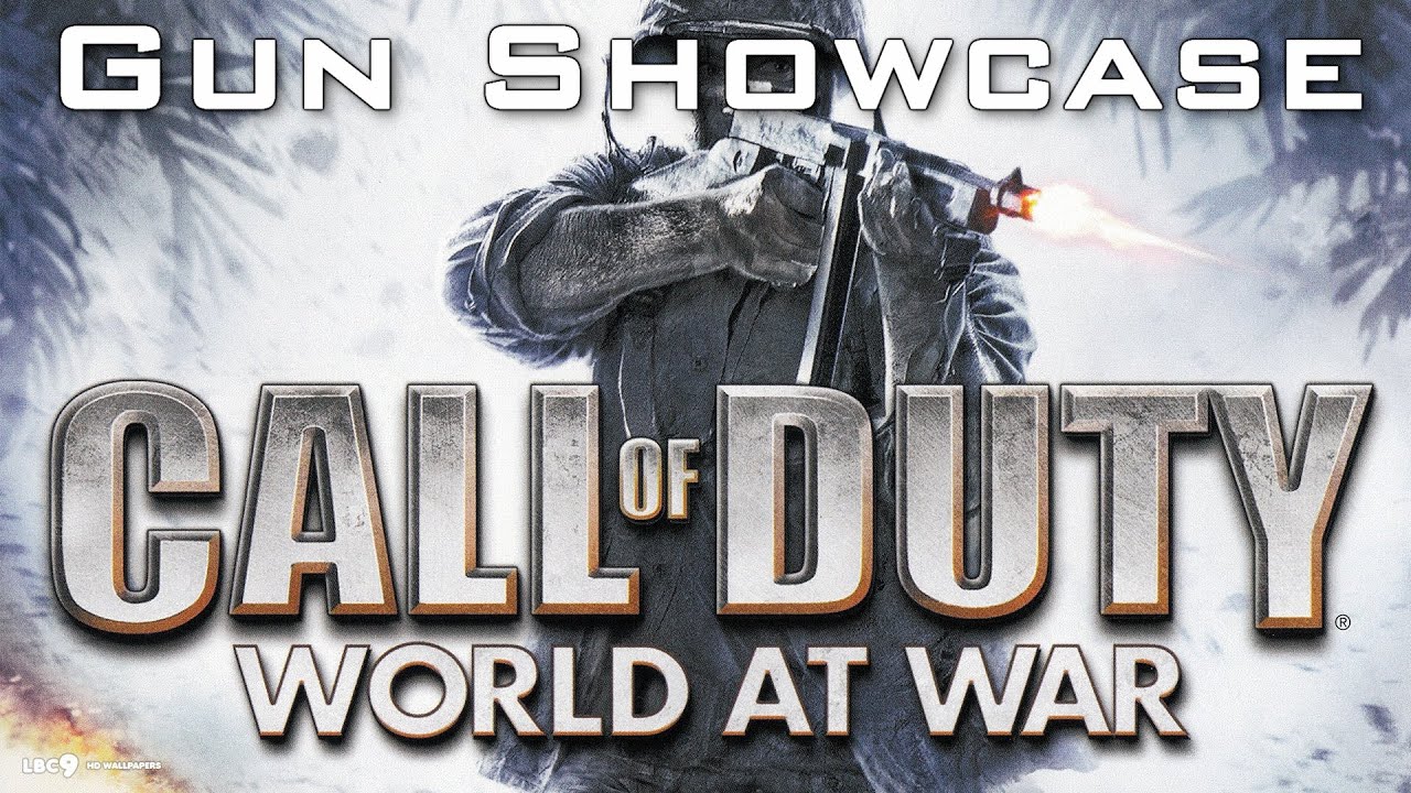Call Of Duty: World At War - All Weapons Shown