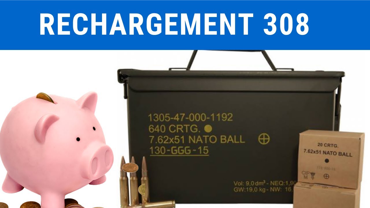 308 WIN MOINS CHER QUE DU 9MM ?Rechargement économique par Nicofirearms épisode#1