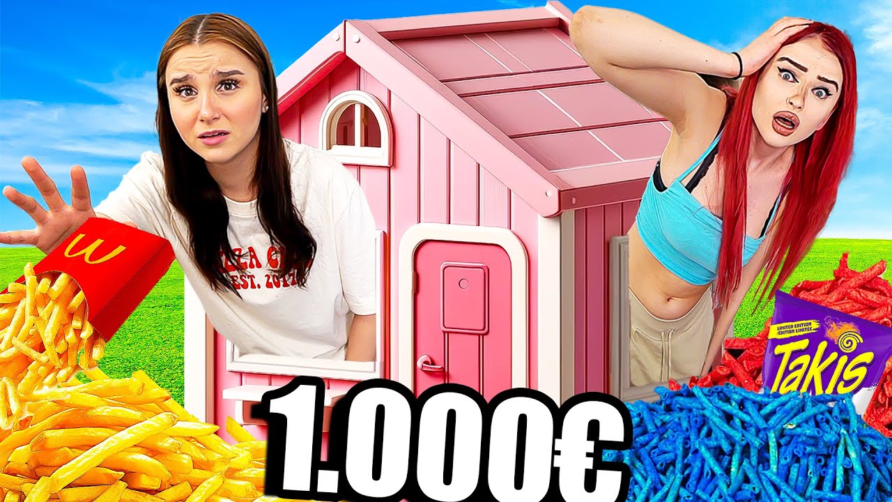 WER als LETZTES das MINI-HAUS verlässt ! 🏡😫 (gewinnt 1.000€) -  Celina