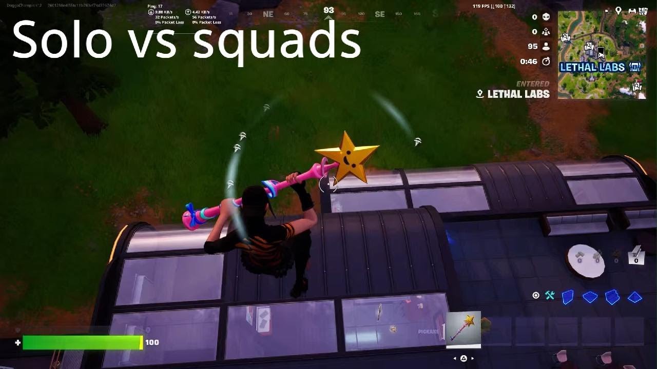 Solo vs squads