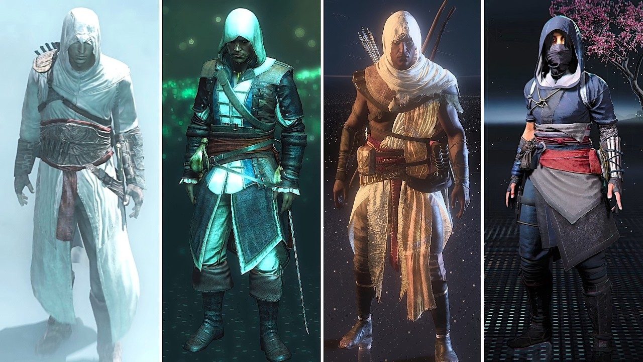 The Evolution of Assassin's Creed Loading Screens (2007 - 2025)