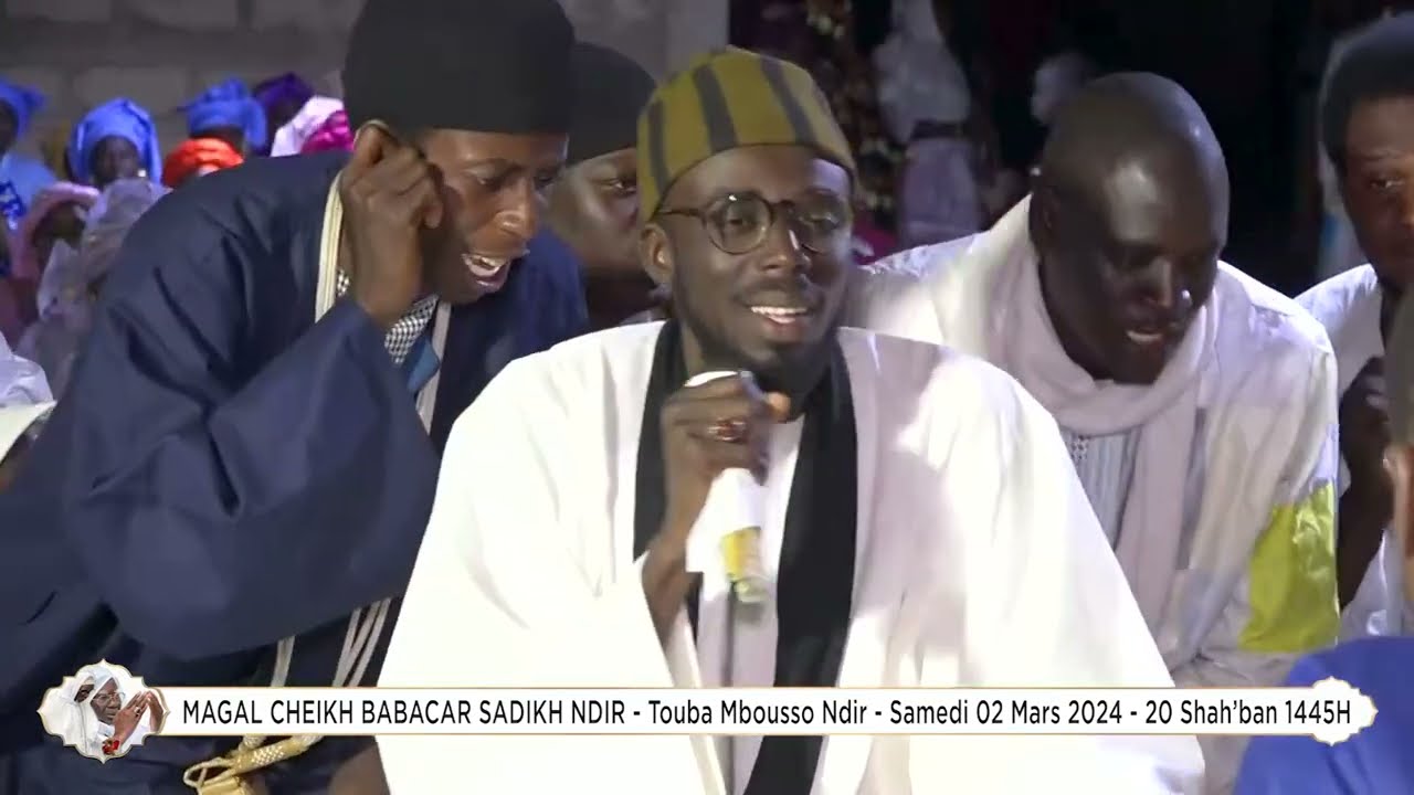 KHASSIDA : S. SALIOU DIAGNE : MAGAL CHEIKH BABACAR SADIKH NDIR EDITION 2024 - TOUBA MBOUSSO NDIR