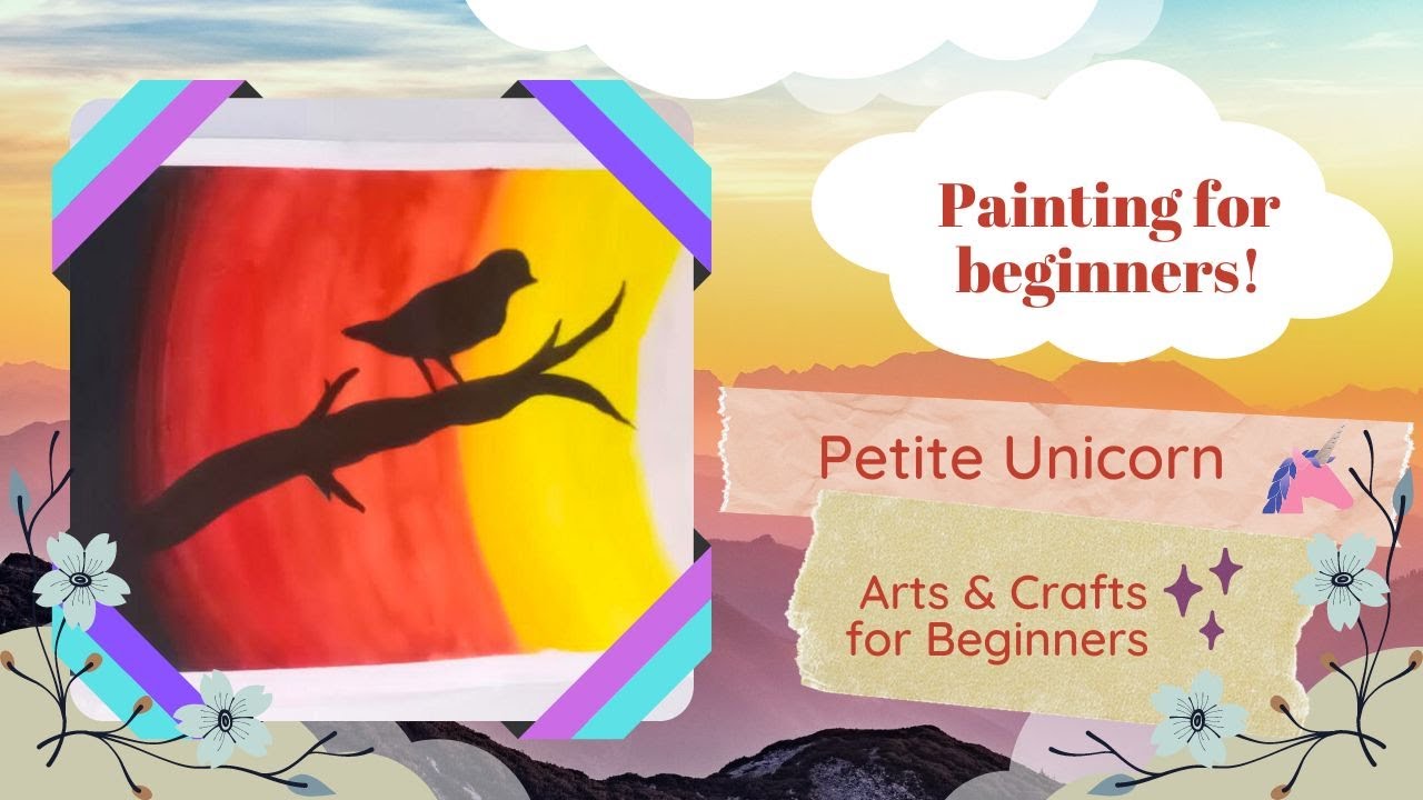 Easy Painting Idea | Easy To Make | Paintings For Beginners | Petite Unicorn