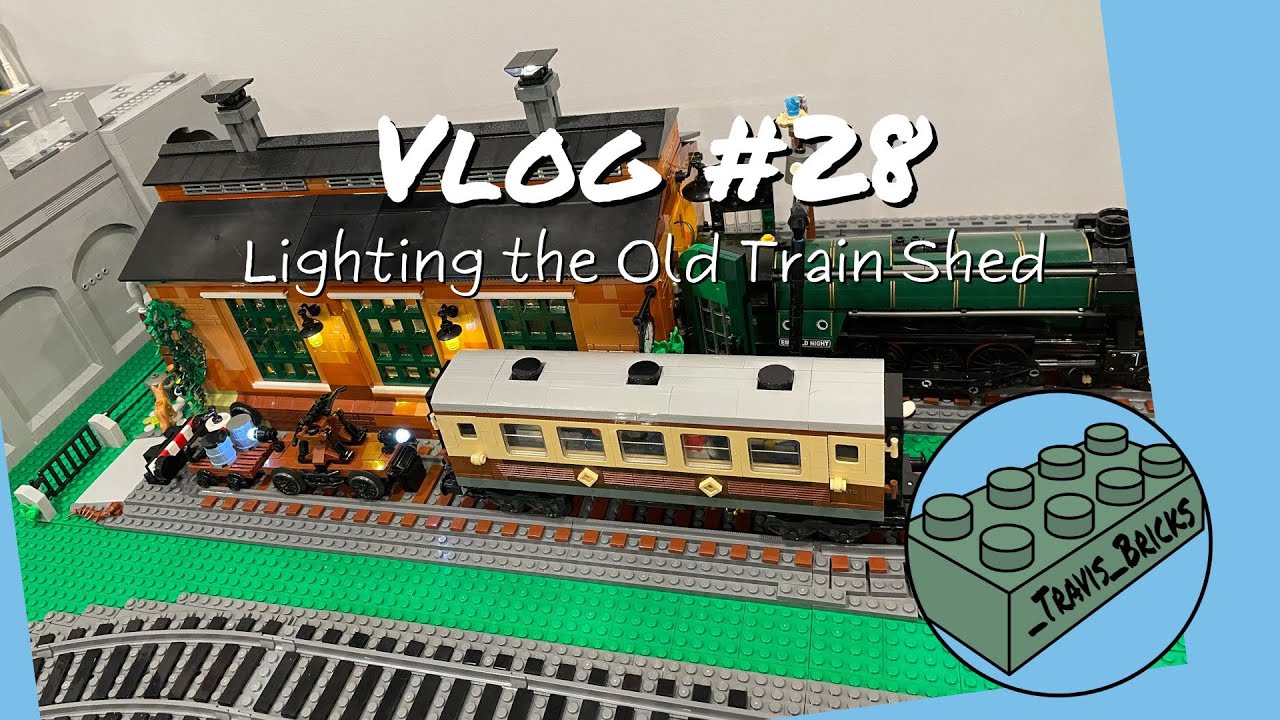 Vlog #28 – Lighting the Old Train Shed