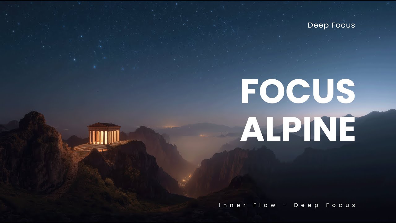 🏔️ Focus Alpine - Crisp Mountain Ambience for Sleep, Focus, Relax and Meditation