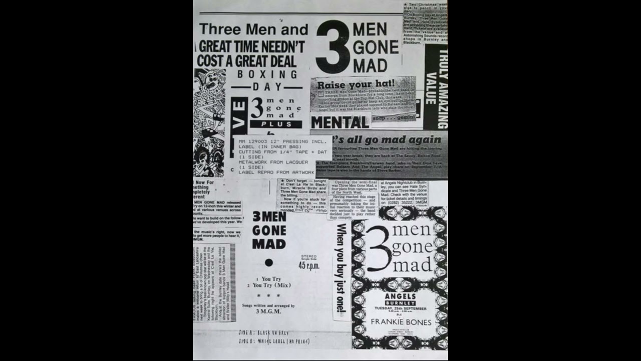 3 MEN GONE MAD you try mix 2