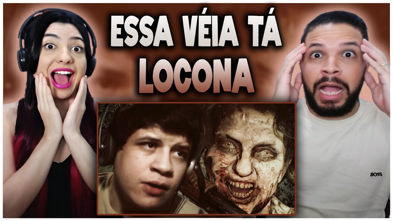 Veia Bem LOCA! - RESIDENT EVIL 7 | Games EduUu (REACT)