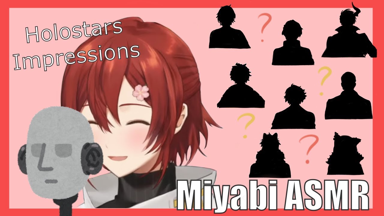Miyabi impersonates Holostars [Holostars/Hanasaki Miyabi] (Eng subs)