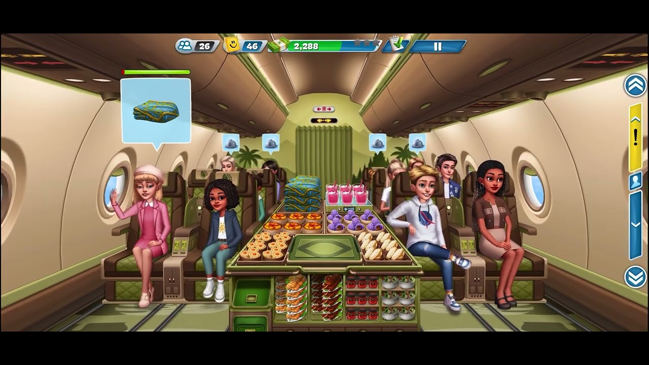 Airplane Chefs - Jakarta Task - Get 100 smiles in one level