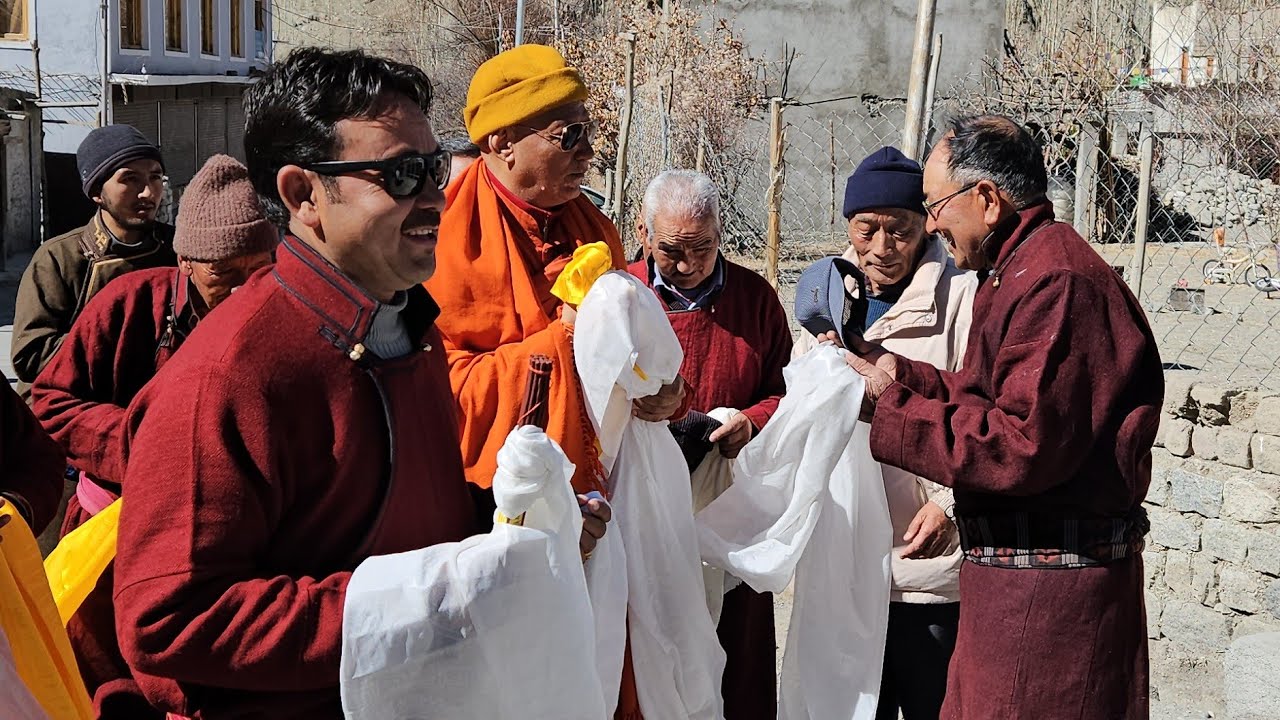 Temisgam people invited Venerable Sanghasena | Ladakh model school | Receiving distinguished awards.