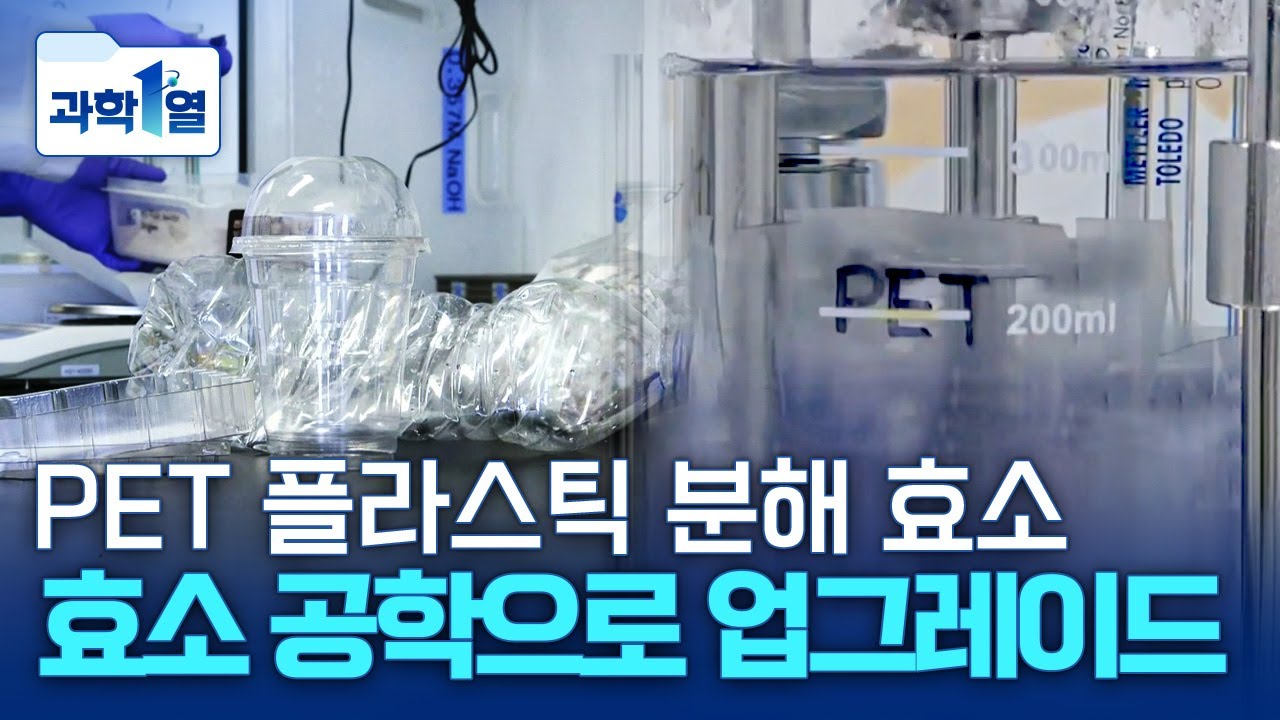[과학1열] PET 플라스틱 분해 효소&hellip;발굴과 개량 방법은? / YTN 사이언스
