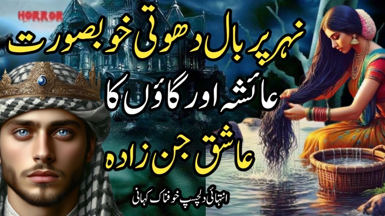 Nehar Per Bal Dhoti Khobsorat Ayesha Aur Gaon Ka Ashiq Jinzada