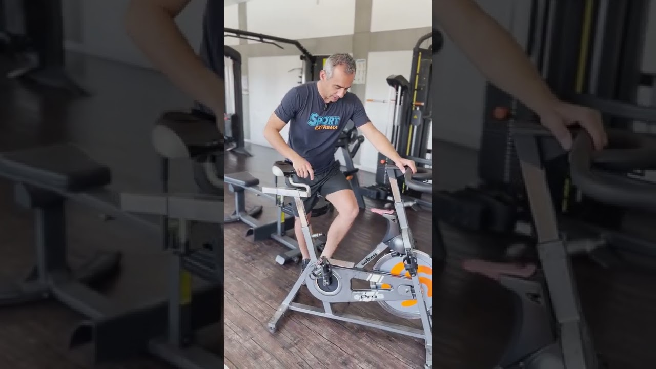 Como regular a bike na academia - Sport Extrema