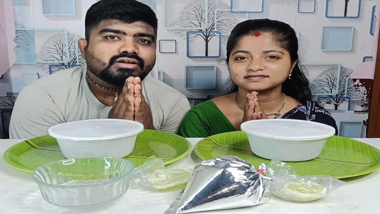 TODAY'S EATING VEG BRIYANI & ALLU DOM BENGALI VEG FOOD EATING SHOW MUKBANG EATING SHOW HOME MADE VEG