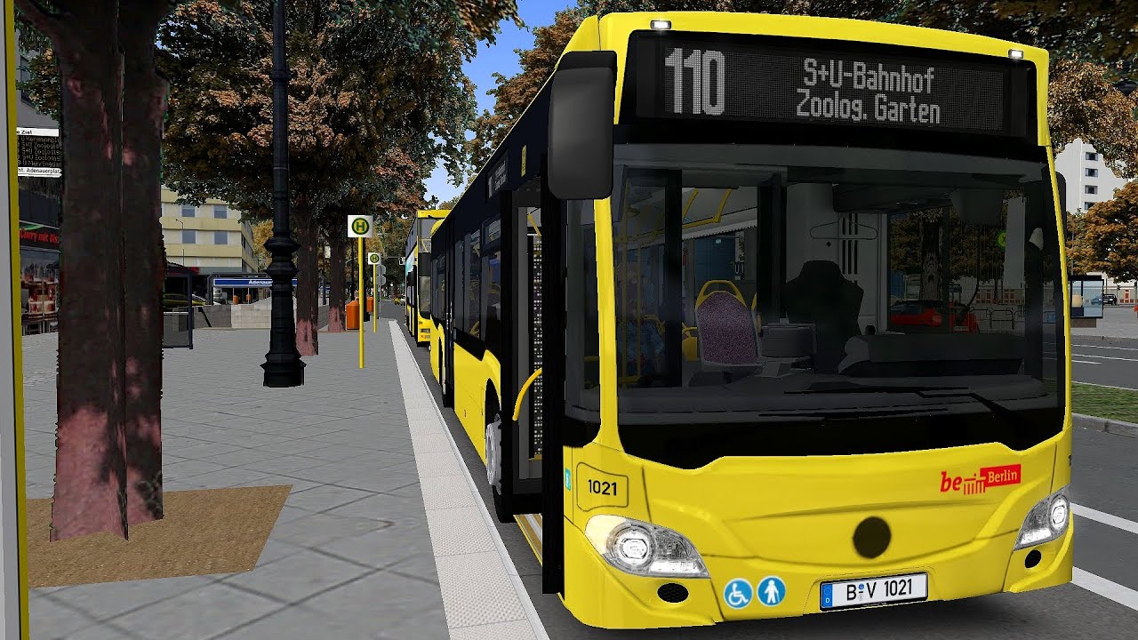 Omsi 2 Addon Berlin BRT - Route 110 Roseneck - Hertzallee (PC)