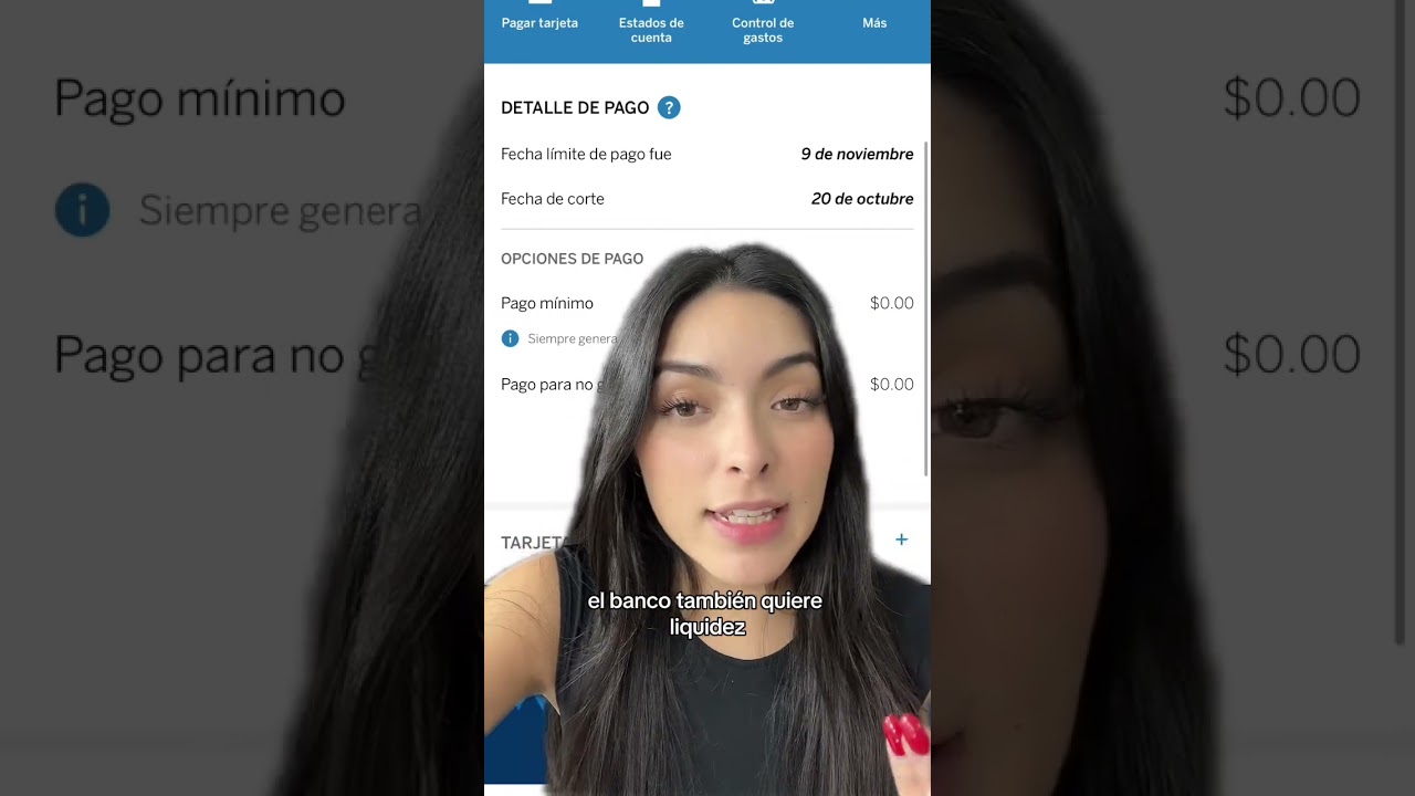 EL PAGO M&Iacute;NIMO Y PARA NO GENERAR INTERESES NO ES LO MISMO 💳✨