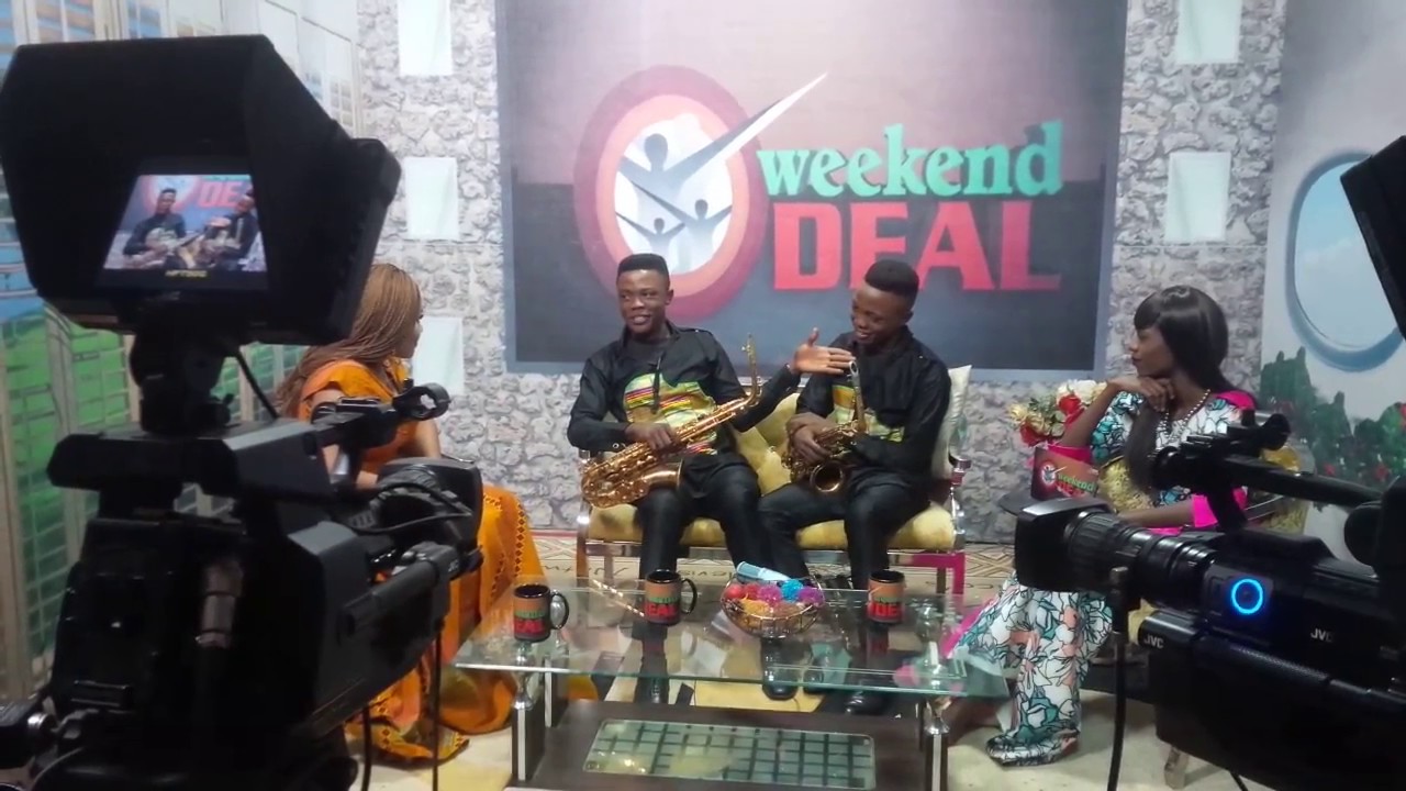 Twinsax  Interview on the Weekend Deal Show via NTAi Channel 251 on @dstv cc: @twinsax1 @rupat19