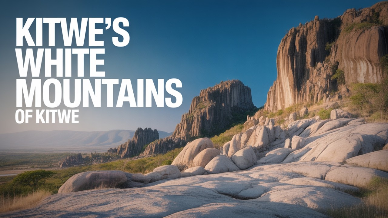 This African gem has the most unique white mountains