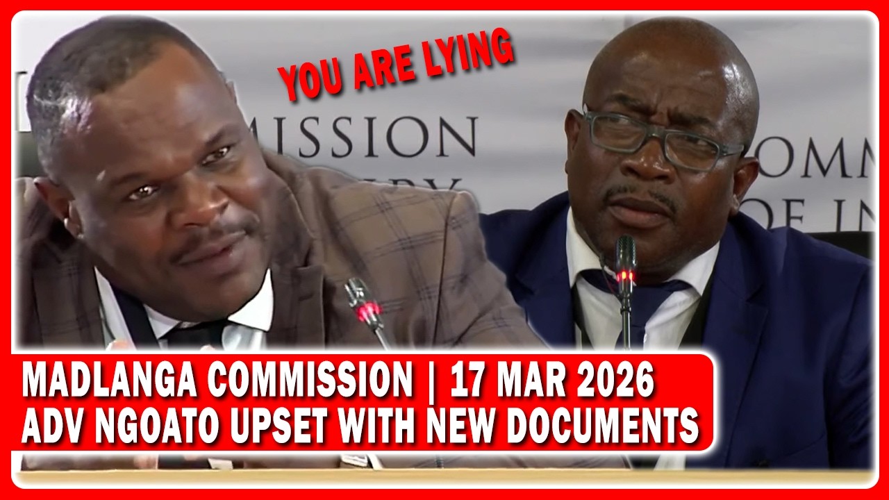 Madlanga Commission Evidence By Sergent Nkosi “ADV Ngoato Upset With New Document”