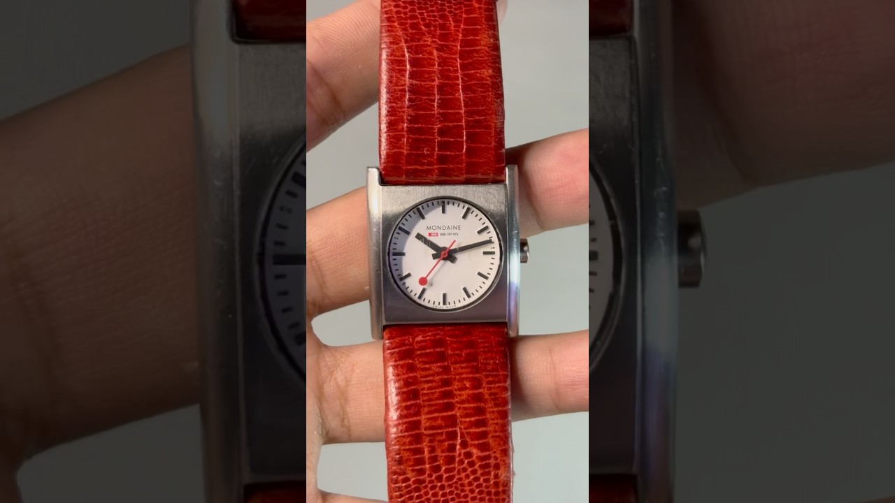 Mondaine Evo Cube #rarewatches #vintagewatches #soughtafterseconds #watchcollection #watch
