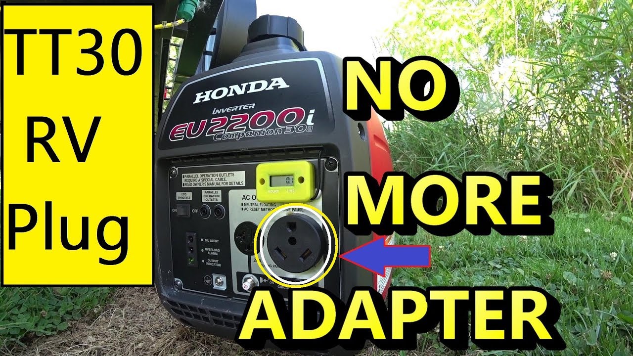 30 TT RV Plug on Honda EU2200