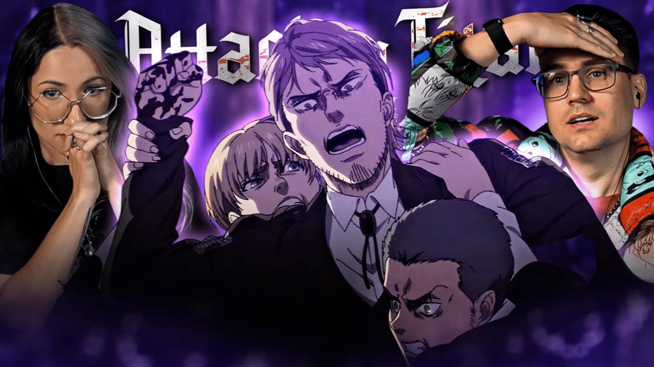 This AOT Plot Twist Changes EVERYTHING 🤯| Couple Reacts to *ATTACK ON TITAN (First Time) 4x25