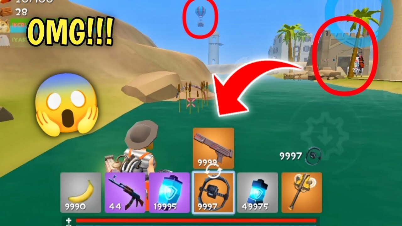 Rocket Royale Gameplay with Fans