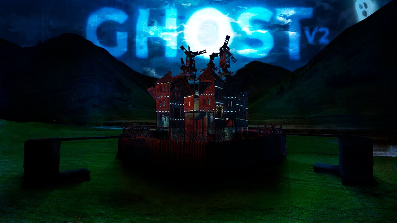 The GHOST V2  - Small Group Base - Open Core - Wide Gaps - RUST 2022