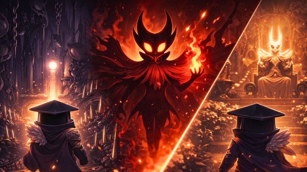 HOY SUFRO | GRIM PESADILLA, SENDERO DEL DOLOR Y PANTEONES | HOLLOW KNIGHT