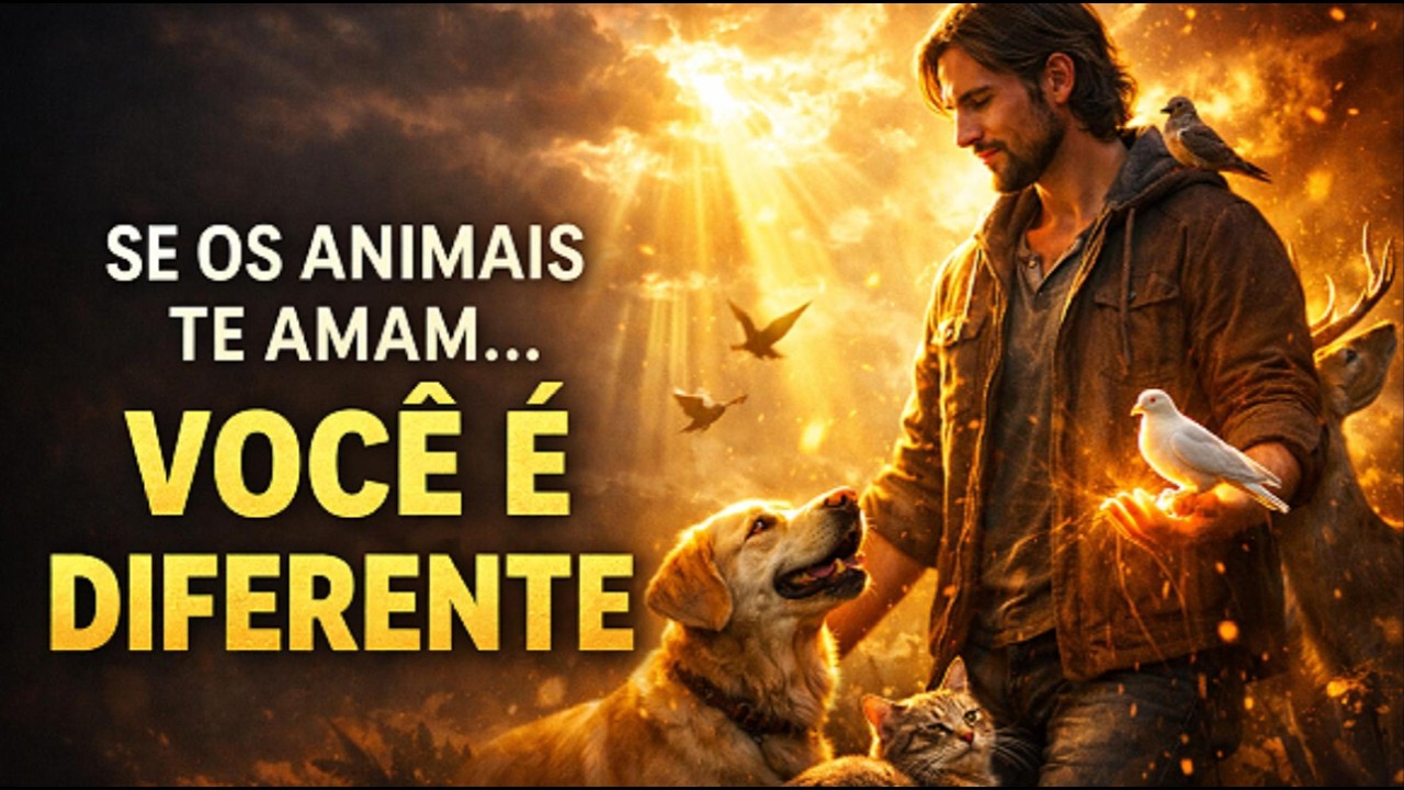 Por Quê os Animais Se Aproximam de Você ? Eles Sentem Sua Luz