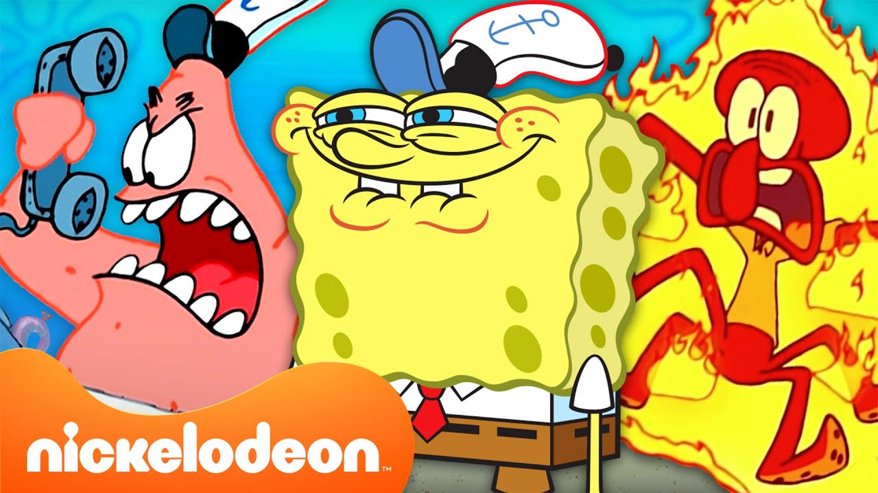 Bob l'éponge | 55 minutes de moments classiques de Bob l'éponge | Nickelodeon France