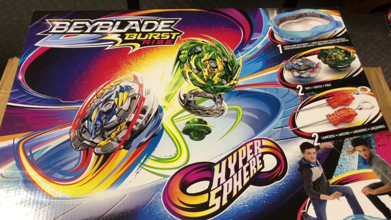 Beyblade Burst Rise vertical drop battle set