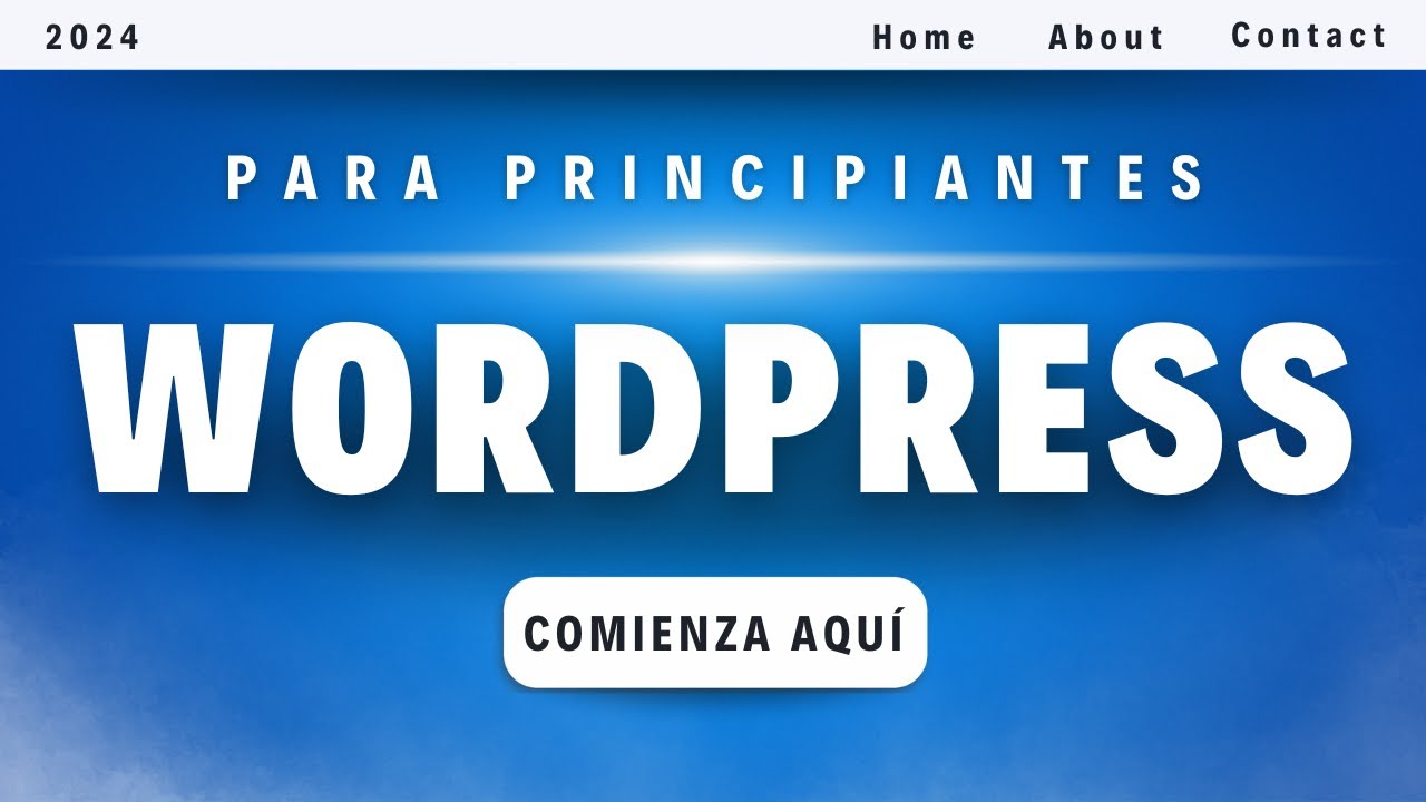 Cómo Crear un Sitio Web en WordPress 2026 (Para Principiantes)