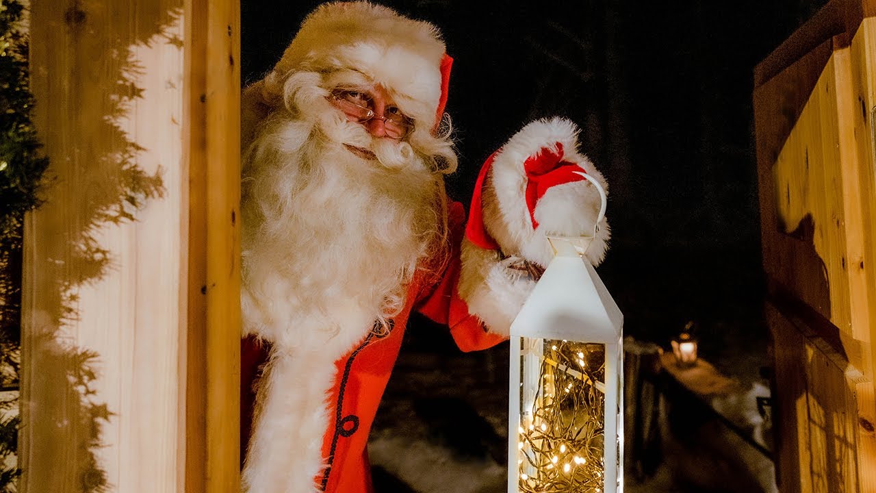 MEET SANTA CLAUS & MRS. CLAUS IN A SECRET HIDEAWAY, LEVI