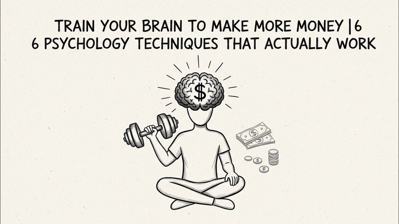 Train Your Brain to Make More Money | 6 Psychology Techniques That Actually Work