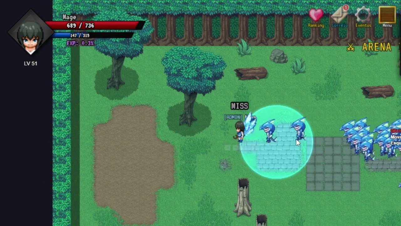 Soul Garths MMORPG 2D, mobile/pc